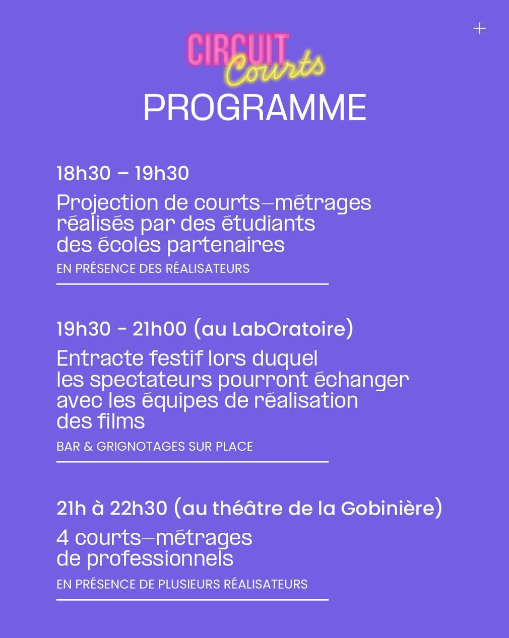 programme